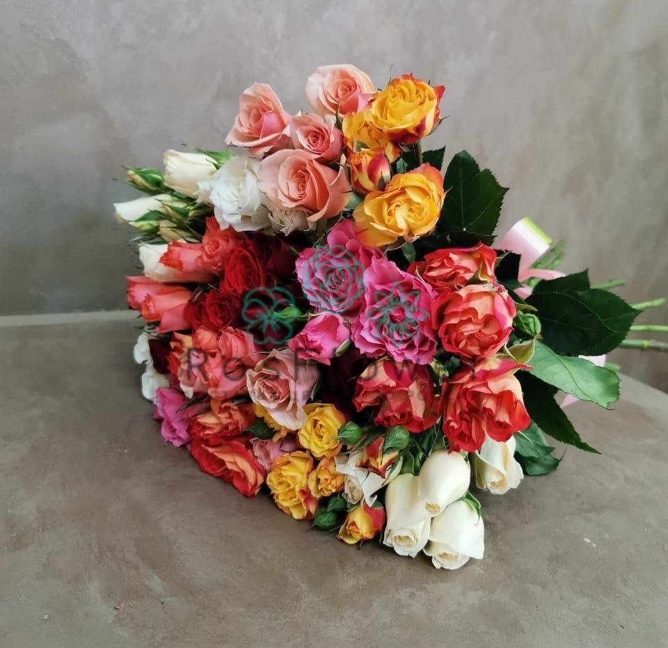 Букет цветов из: Розы в Трудовом