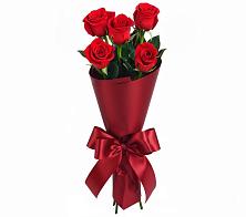 Букет 5 Красных роз Эдлесс Лав в Трудовом