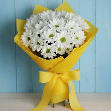Букет цветов из:  Хризантемы #REPLACE_PRED# Трудовом