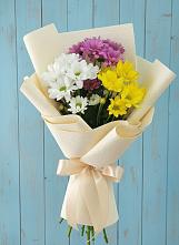 Букет цветов из:  Хризантемы в Трудовом