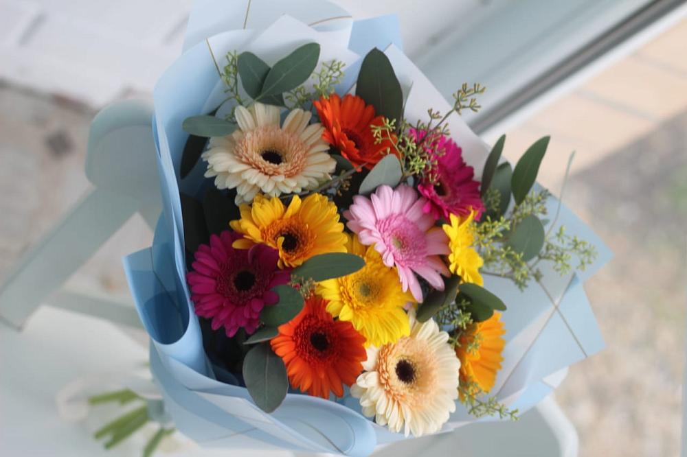 Букет цветов из: Герберы в Трудовом