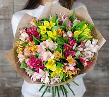 Букет цветов из:  Альстромерии #REPLACE_PRED# Трудовом