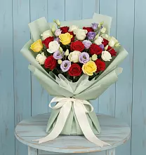 Букет цветов из:  Розы в Трудовом