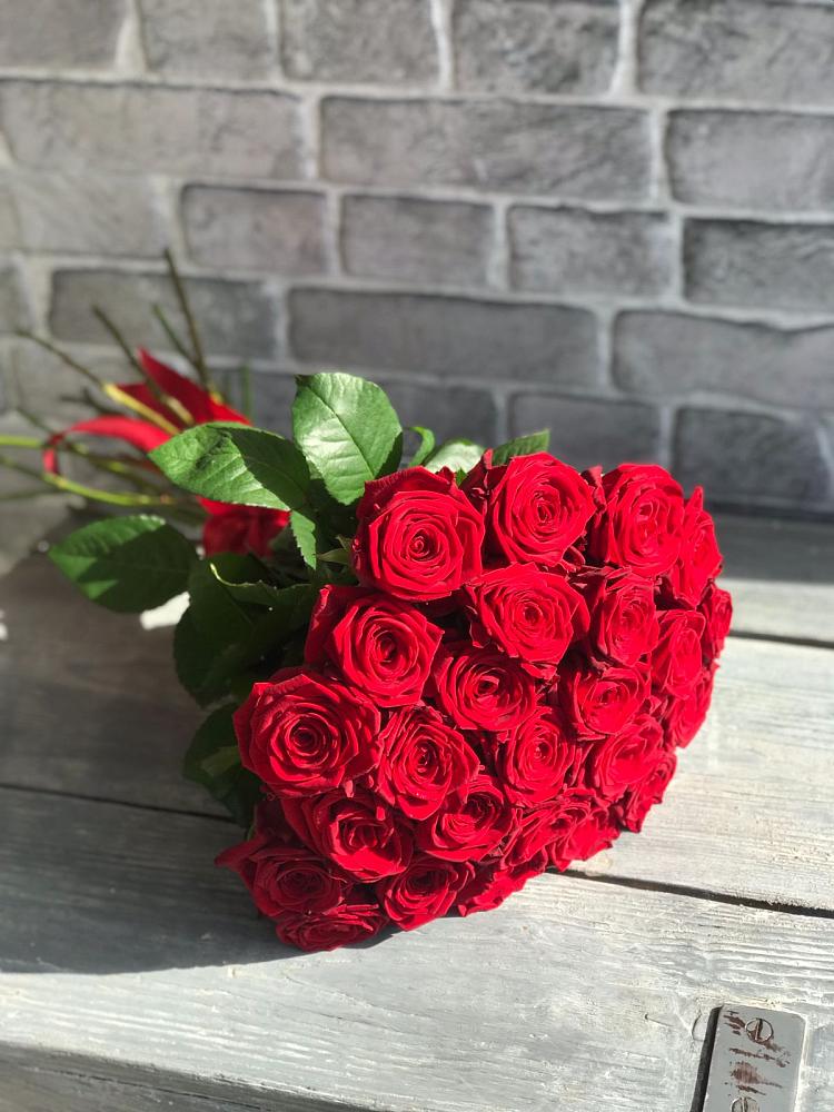 Букет Красные розы Фридом в Трудовом