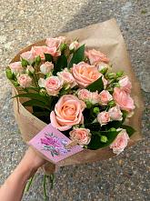 Букет цветов из:  Розы #REPLACE_PRED# Трудовом