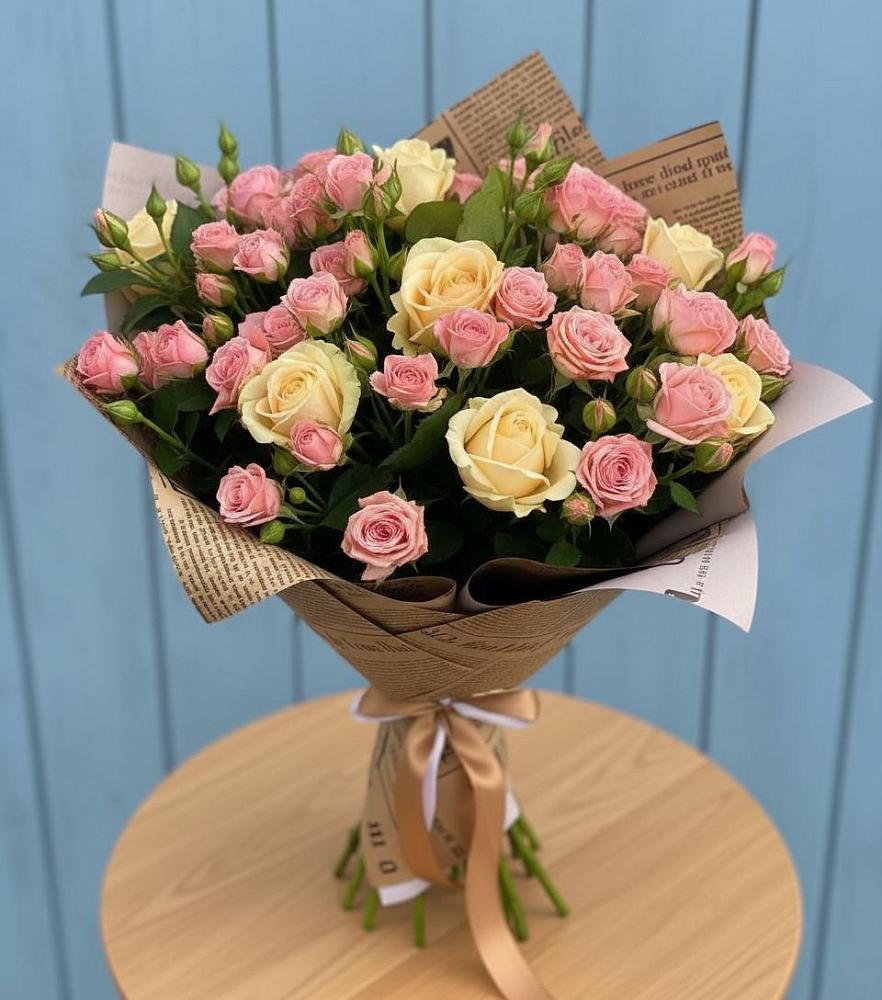 Букет цветов из: Розы в Трудовом