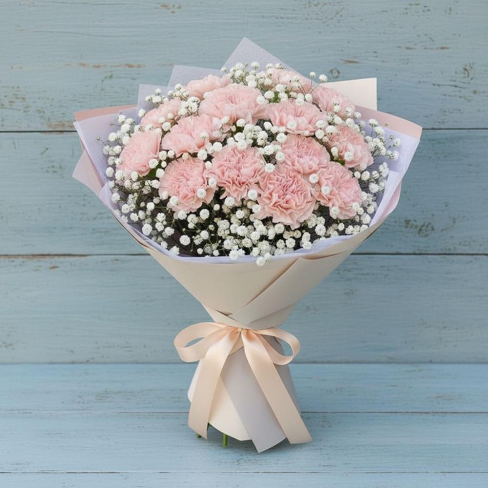 Букет цветов из: Гвоздики в Трудовом