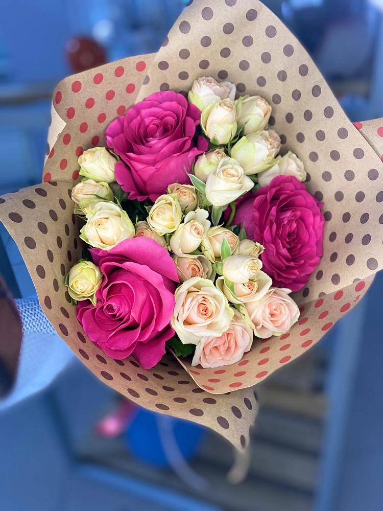 Букет цветов из: Розы в Трудовом