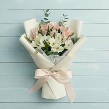 Букет цветов из:  Альстромерии в Трудовом
