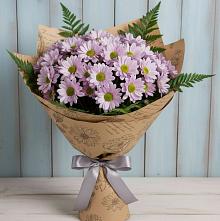 Букет цветов из:  Хризантемы в Трудовом