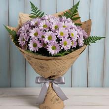 Букет цветов из:  Хризантемы в Трудовом