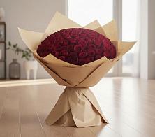 Букет 101 Красная роза в Трудовом