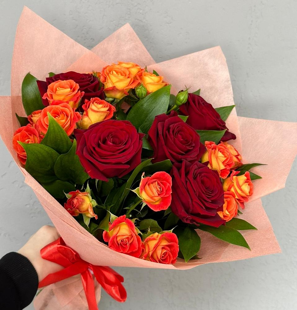 Букет Любовь и восторг в Трудовом