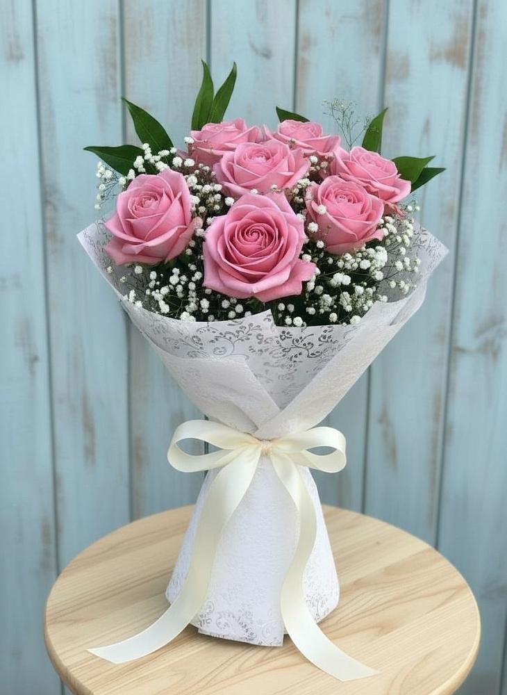 Букет цветов из: Розы в Трудовом