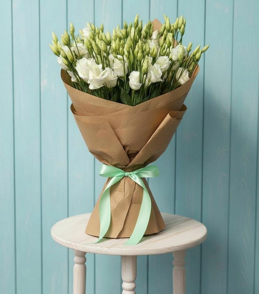 Букет цветов из: Лизиантусы в Трудовом