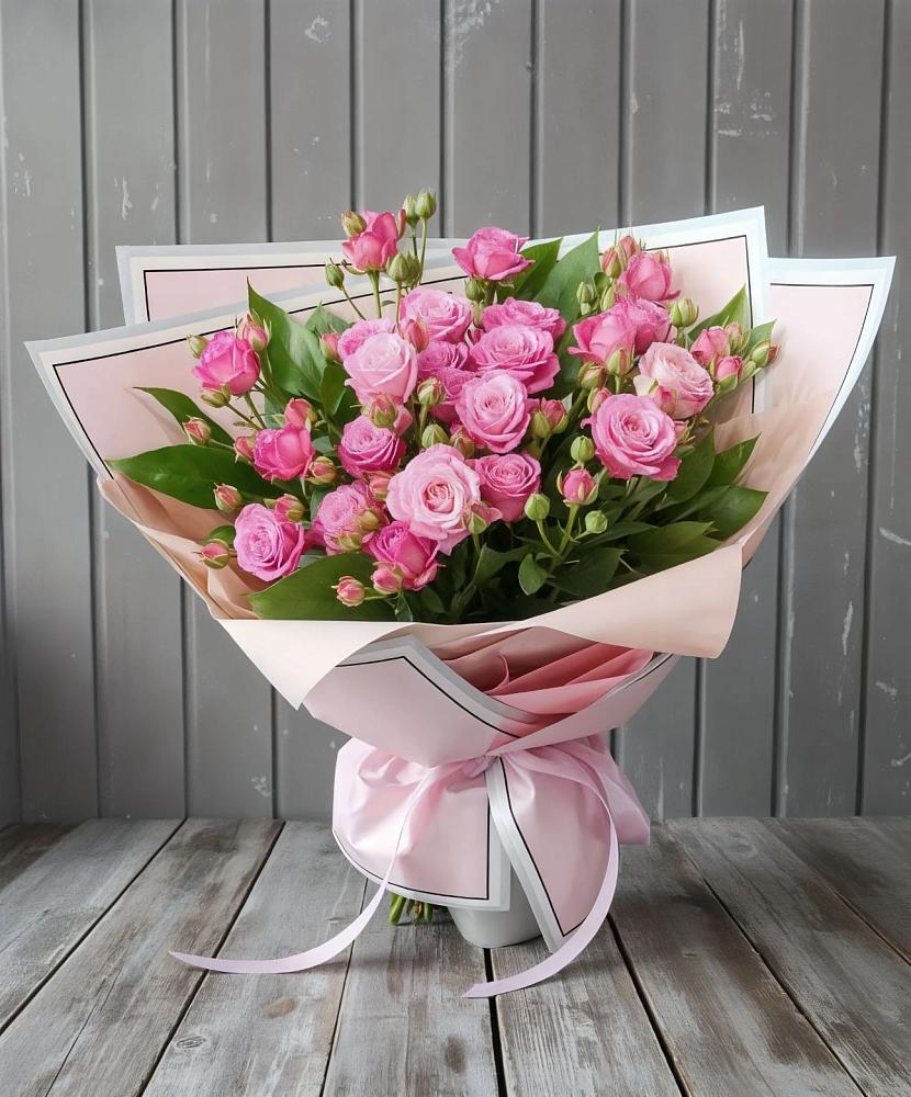 Букет Розовый кустик в Трудовом
