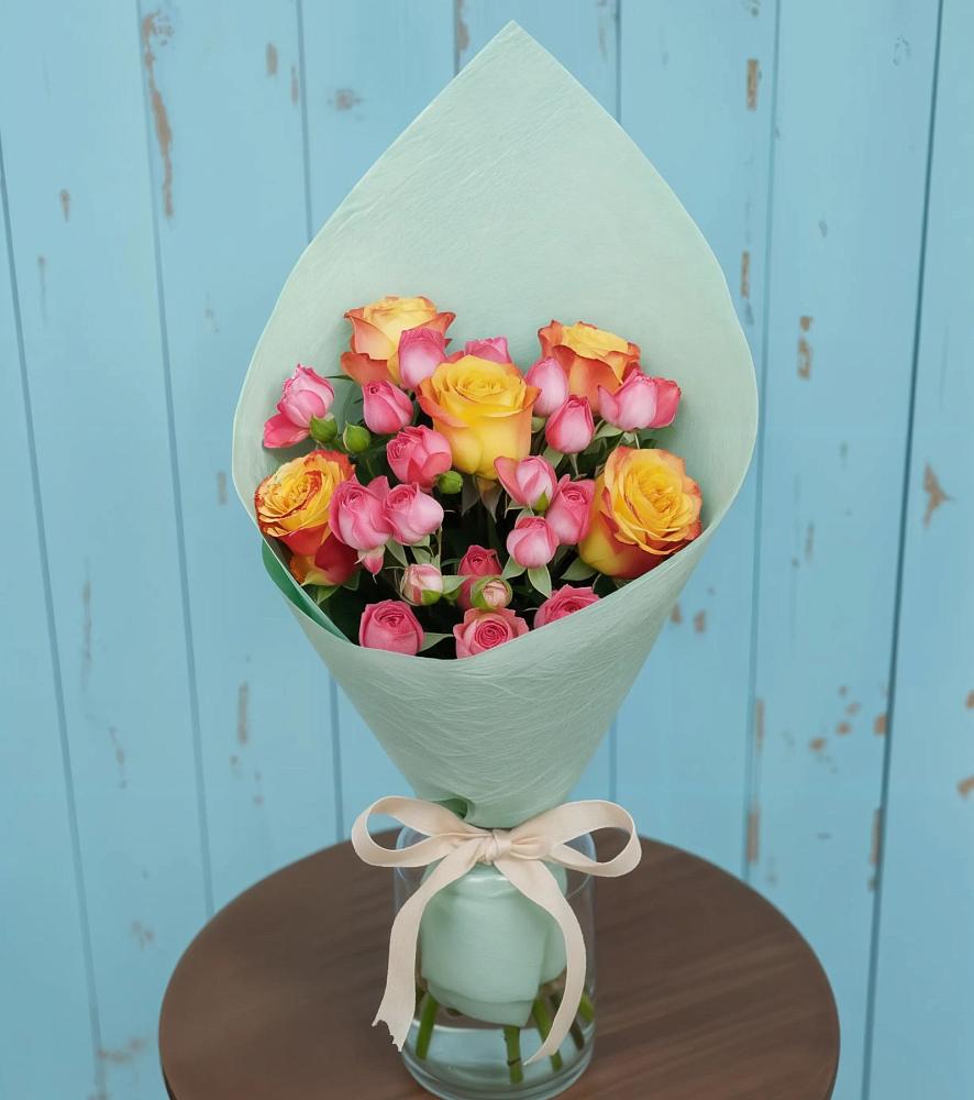 Букет цветов из: Розы в Трудовом