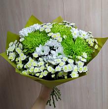 Букет цветов из:  Хризантемы #REPLACE_PRED# Трудовом