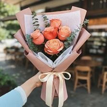 Букет цветов из:  Розы в Трудовом