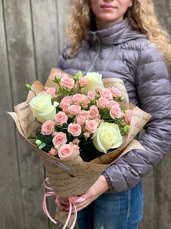 Букет цветов из: Розы в Трудовом