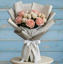 Букет цветов из:  Розы #REPLACE_PRED# Трудовом
