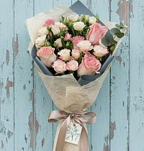 Букет цветов из:  Розы в Трудовом