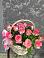 Цветочная композиция из Розы в корзине в Трудовом