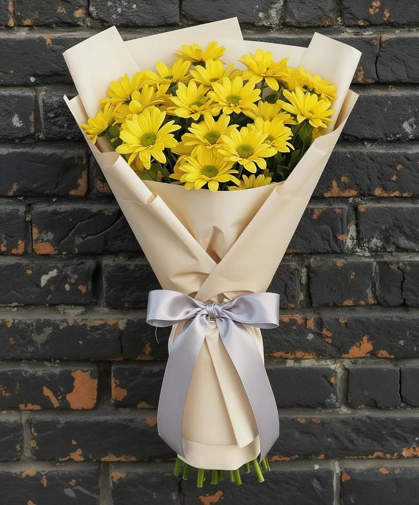 Букет цветов из: Хризантемы в Трудовом