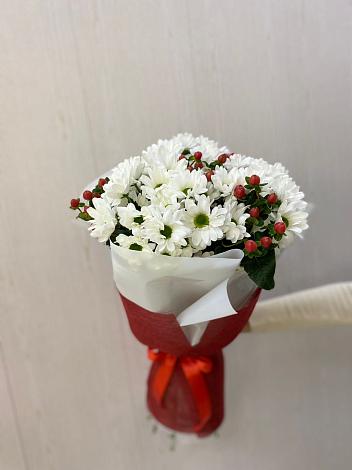 Букет цветов из: Хризантемы в Трудовом