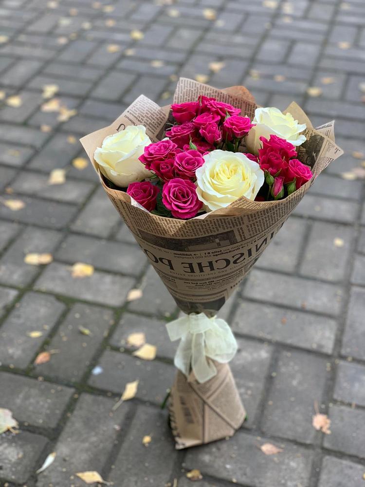 Букет цветов из: Розы в Трудовом