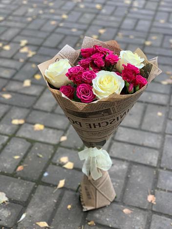 Букет цветов из: Розы в Трудовом