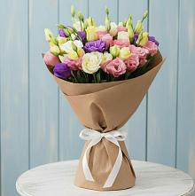 Букет цветов из:  Лизиантусы в Трудовом