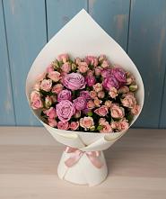 Букет цветов из:  Розы #REPLACE_PRED# Трудовом