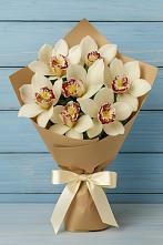 Букет цветов из:  Орхидеи и Розы в Трудовом